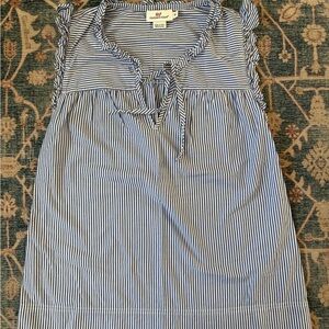 Vineyard Vines Blue Striped Women's Top